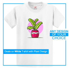 Personalised Plant T-Shirts With Your Own Artwork On Front